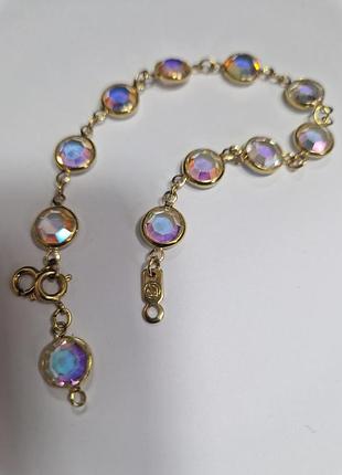 Винтажный браслет swarovski!