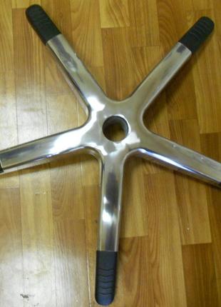 Крестовина для кресла диаметр 700 мм алюминиевая