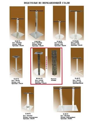 Базы опоры для стола опт и розница1 фото