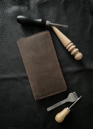Мужское портмоне кошелек бумажник ручная работа3 фото