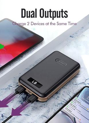 Powerbank, павербанк imuto taurus 4xl 20000mah (реальных), из сша4 фото