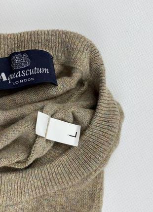 Шерстяной свитер aquascutum4 фото