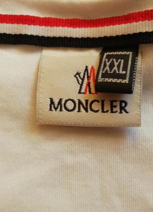 Чоловіча футболка moncler (монклер) чорного кольору розмір: xl5 фото