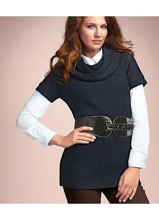 Модный теплый пуловер 36евро 42-44наш tcm tchibo