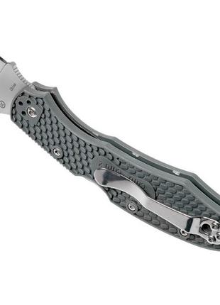 Ніж складний spyderco byrd cara cara 2 сірий (by03pgy2)