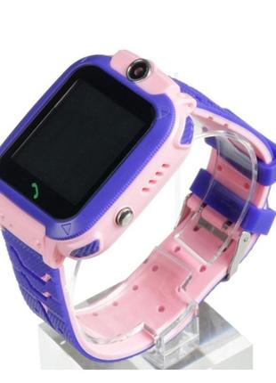 Детские умные часы smart watch kids xo h100 с камерой розовый