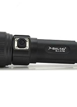 Ручний ліхтар bl-a81-p99 zoom + box type-c 26650 (3xaaa) (3 режими)