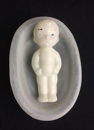 Пупс із ванночкою пластмасовий радянський лялька зіспр н064