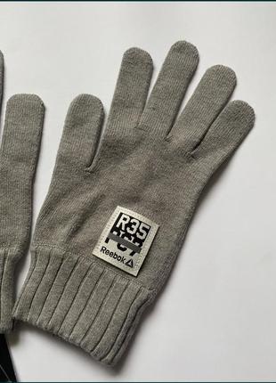 Reebook рукавиці спортивні трекінгові тонень осінні зимові casual sport2 фото