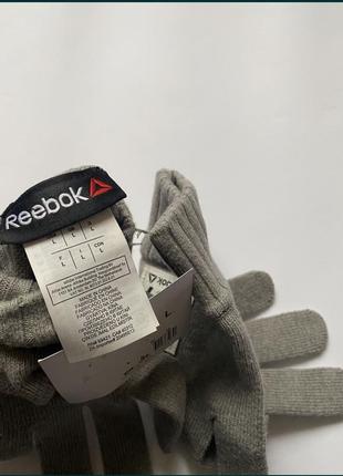 Reebook рукавиці спортивні трекінгові тонень осінні зимові casual sport5 фото