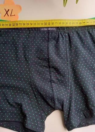 Изысканные модные хлопковые мужские трусы-шорты lama 972 лама8 фото