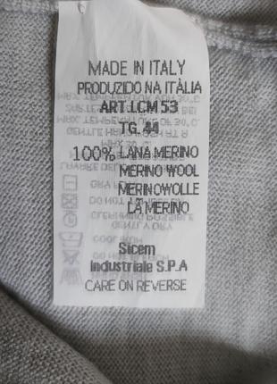 Шерстяной мериносовый свитер джемпер mani giorgio armani италия /3113/6 фото