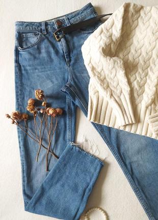 Джинсы высокая посадка asos