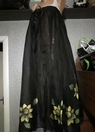 Сарафан накидка органза шикарный