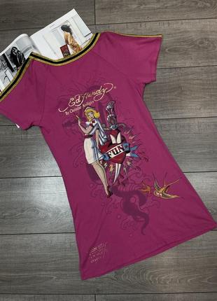 Оригинальная футболка don ed hardy by christian audigier8 фото