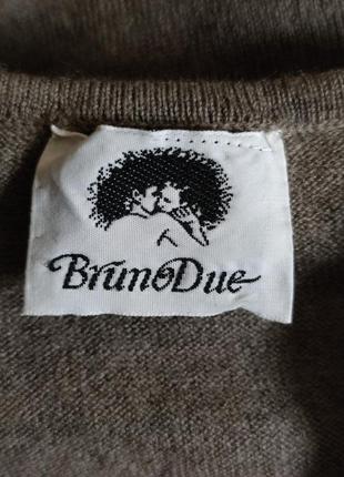 Шерстяной свитер джемпер в стиле оверсайз bruno due /6445/3 фото