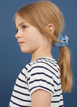 Бавовняна футболка у смужку 6-8 років 122-128 h&m