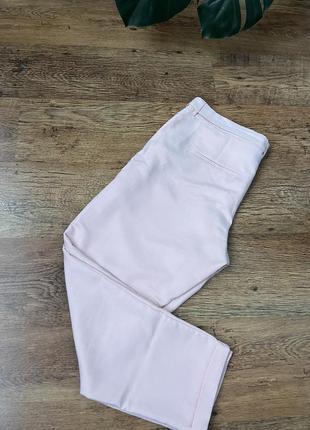Класичні брюки пудрового рожевого кольору штаниlc waikiki2 фото