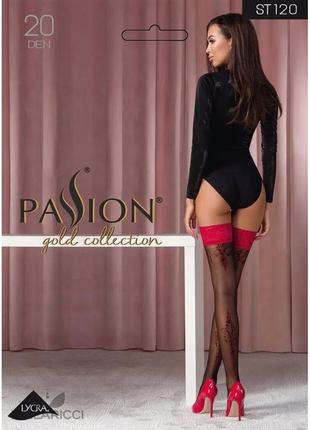 Чулки 1/2,3\4 черные,красные, на ажурной силиконовой резинке,узор,рисунок и люрексовой нитью