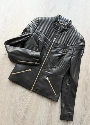 Кожаная куртка mizia 4g