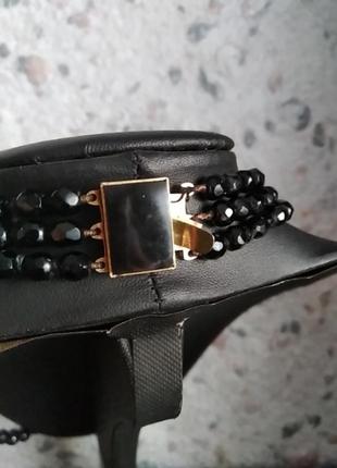 Ожерелье колье стекло винтаж английская