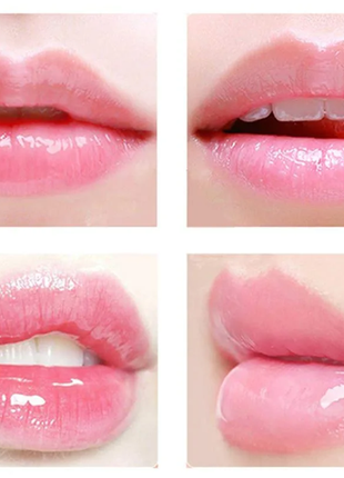 Гідрогелеві патчі-маска для губ peach moisturizing lip mask3 фото