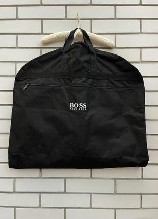 Чорний чохол пильник для одягу hugo boss1 фото