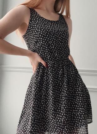 Платье в цветочек hm zara bershka