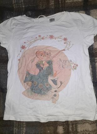 Футболка на девочку на 4 -6 лет