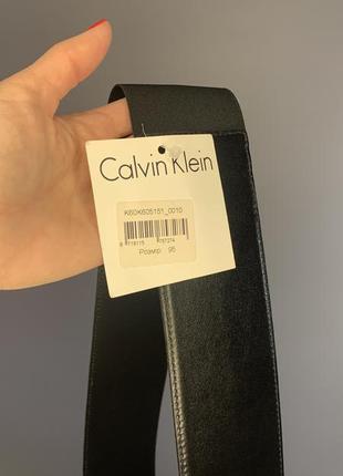 Пояс ремінь calvin klein оригінал шкіра4 фото