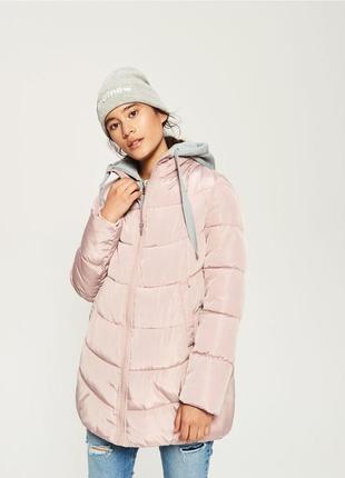 Подовжена куртка пуховик
