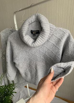 Кроп кофта, шерстяна кофта