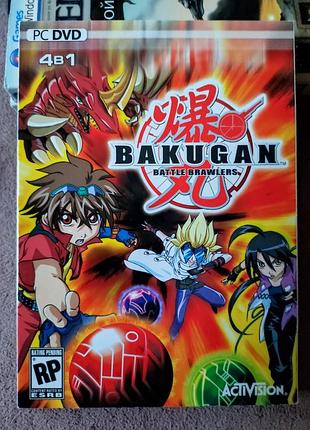 Диск игра для детей бакуган, bakugan, фантасческая четверка, черепашки ниндзя, трансформеры.
