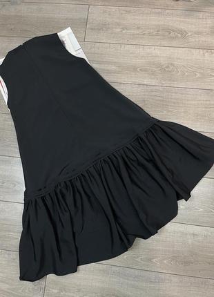 Оригинальное платье victoria victoria beckham flounce hem shift dress7 фото