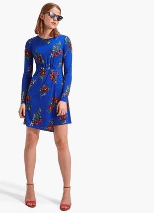 Нарядное платье клеш stradivarius 3