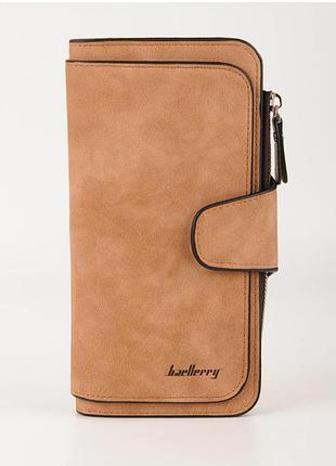 Женское портмоне baellerry forever ( коричневый )