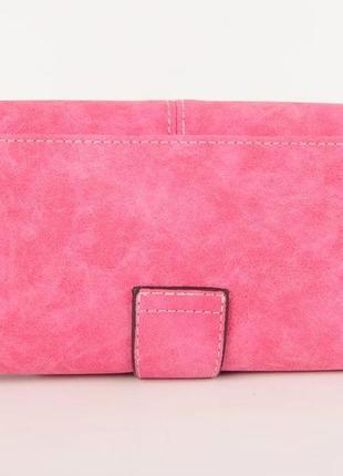 Женское портмоне baellerry magic style ( темно-розовый )3 фото