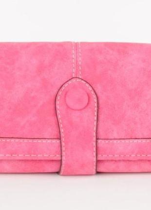 Женское портмоне baellerry magic style ( темно-розовый )1 фото