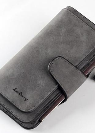 Женский портмоне baellerry forever ( dark gray )