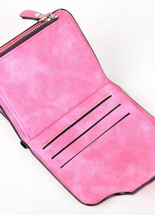 Женский кошелек baellerry forever mini ( розовый)3 фото