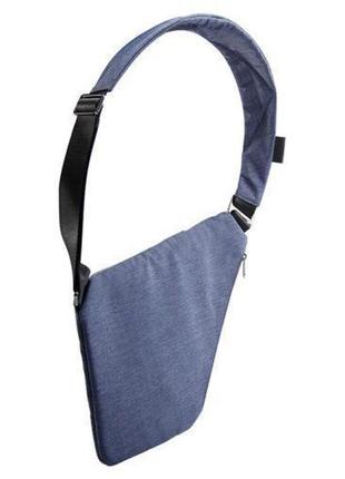 Мужская сумка через плече мессенджер cross body blue4 фото