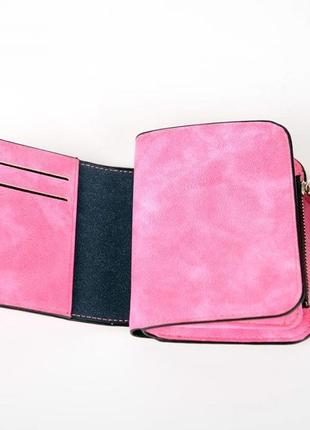 Женский кошелек baellerry forever mini ( розовый)5 фото