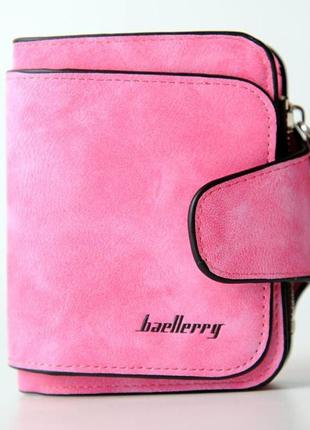 Женский кошелек baellerry forever mini ( розовый)1 фото