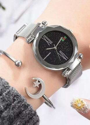 Женские наручные часы starry sky watch silver