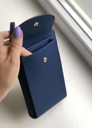 Жіноча сумочка-гаманець baellerry forever young dark blue6 фото