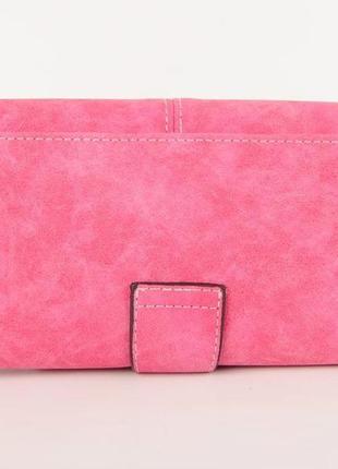 Жіноче портмоне baellerry magic style ( темно-рожевий )3 фото
