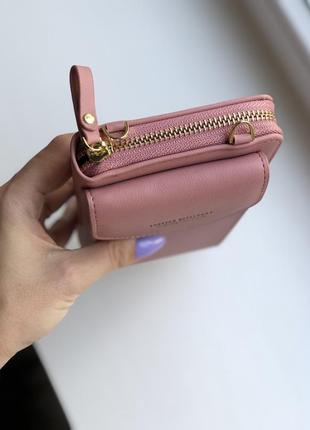 Жіноча сумочка-гаманець baellerry forever young pink3 фото