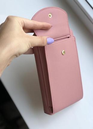 Жіноча сумочка-гаманець baellerry forever young pink5 фото