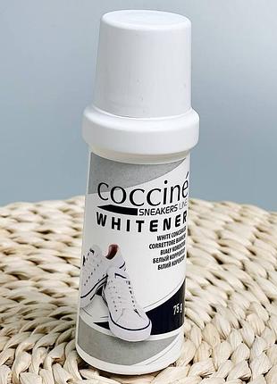 Coccine whitener краска-корректор для белой обуви и подошвы