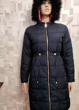 Стёганая  двухсторонняя куртка пальто tu стильна двостороння куртка пальто